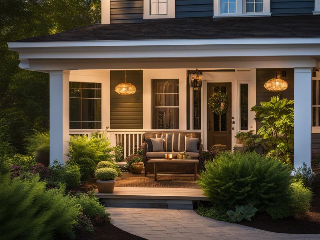 Should porch light be warm or cool?