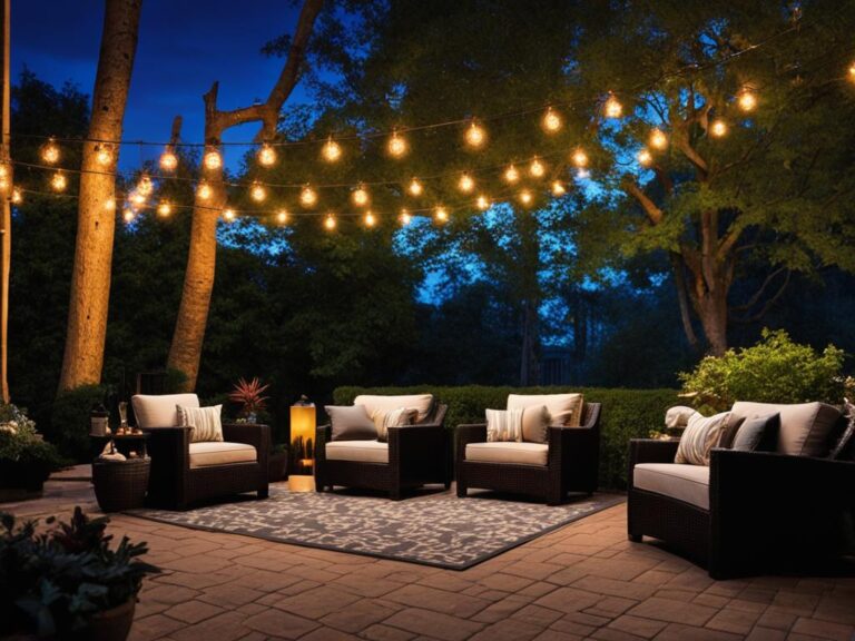 How far apart should outdoor patio lights be? (Best in 2024)